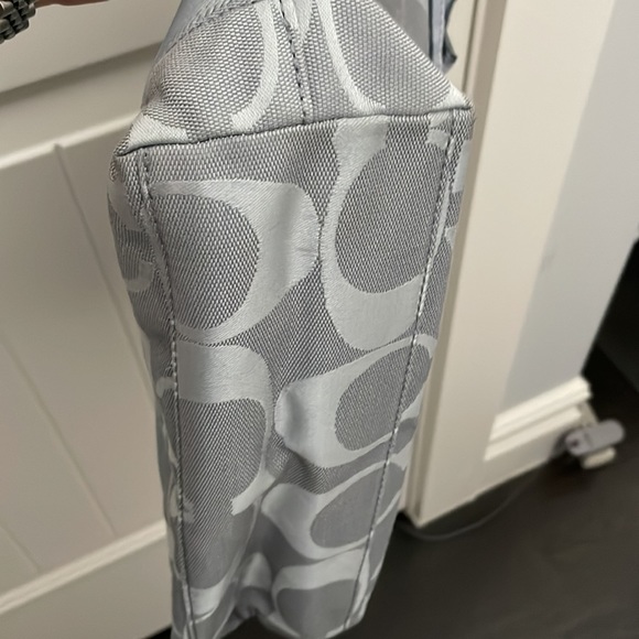 Coach Penelope optic Jakard signature canvas bag blue - Picture 4 of 12